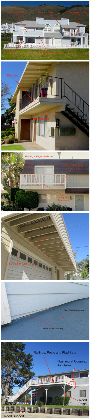 Balcony & Deck Inspection Services For California SB 721 | California ...