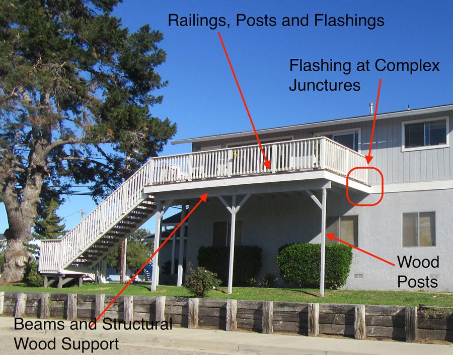 California Deck Inspection | Apartment Balcony Deck Inspectors