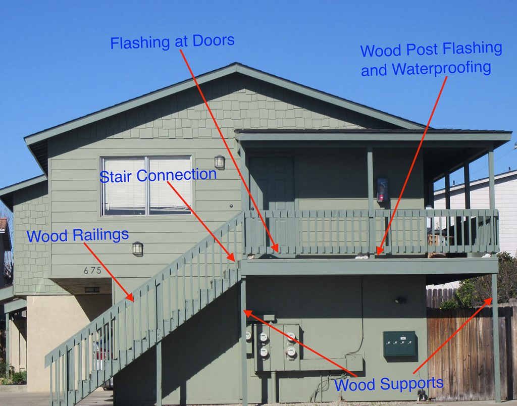 California Deck Inspection | Apartment Balcony Deck Inspectors